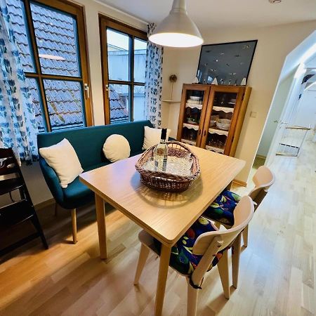 Ferienwohnung Blaue Tulpe, Balkon Mit Traumblick Rostock Exterior foto