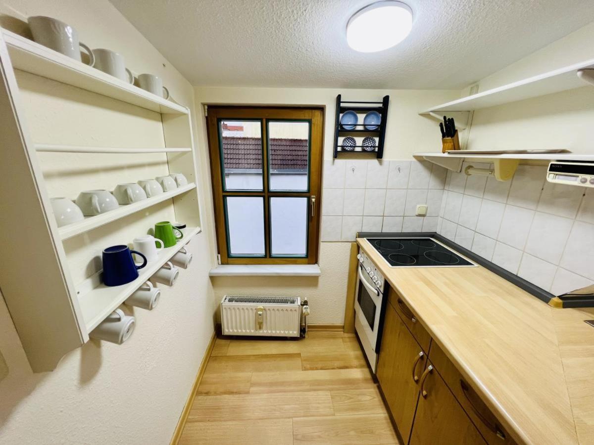 Ferienwohnung Blaue Tulpe, Balkon Mit Traumblick Rostock Exterior foto